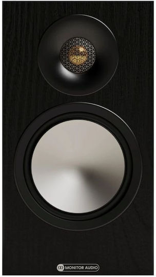 Monitor Audio Bronze 50 7G Ζεύγος Ηχείων Hi-Fi Βιβλιοθήκης 100W 2 Δρόμων Π18.5xΒ32.8xΥ33.5εκ. Μαύρο