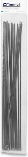 Commel Δεματικά Καλωδίων Πλαστικά 500mmx4.6mm (25τμχ) (365-182)
