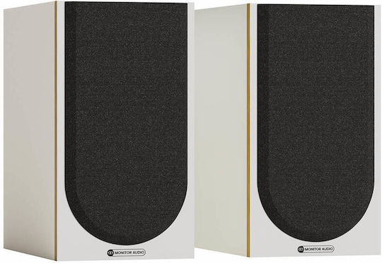 Monitor Audio Bronze 50 7G Paar Hi-Fi Lautsprecher Buch selbst 100W 2 Anzahl von Fahrern B18.5xT32.8xH33.5cm. Weiß