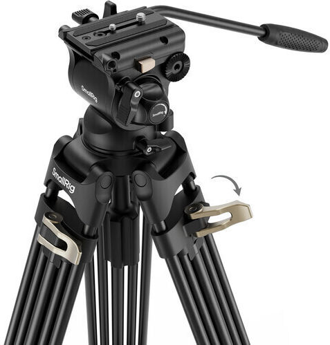 Smallrig Ad-01s Heavy-duty Tripod Fluid Head Kit 4686