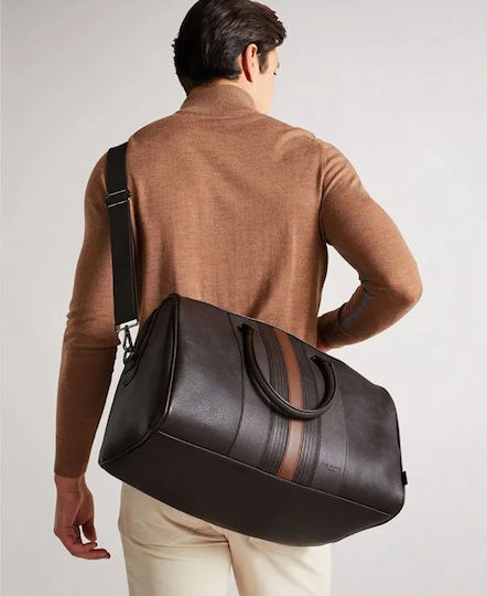 Ted Baker Sack Voyage Brown Fabric