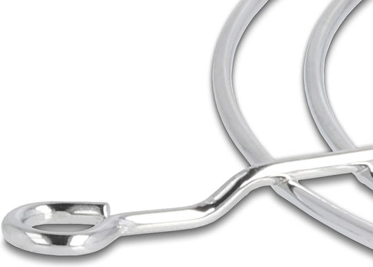 DeLock Kühlergrill 60mm Lüfter 67305 Metallisch Silber