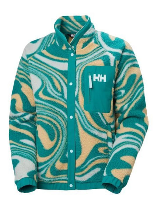 Imperial Fleece Γυναικεία Ζακέτα με Κουμπιά σε Μπλε Χρώμα