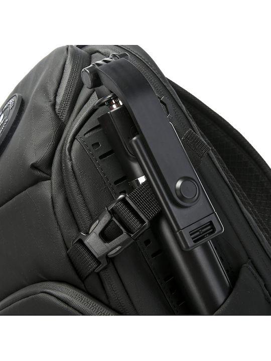 Herrentasche Sling Schwarz