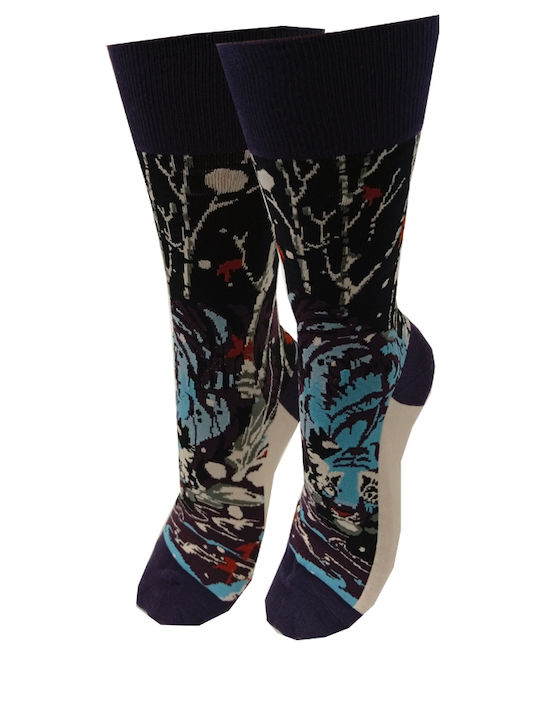 Demen Damen Weihnachtssocken Multicolour 3Pack