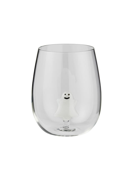 Merry & Joy Ποτήρι Ghost 450 Ml Διάφανο Διάμετρος 9cm X Ύψος 11cm