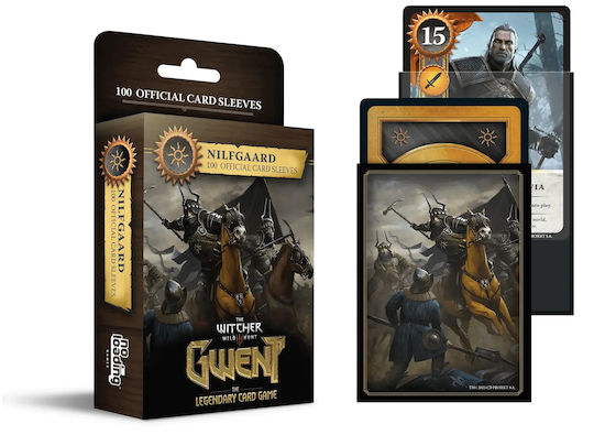 No Loading Games Card Sleeves Standard Size 100τμχ Κόκκινες