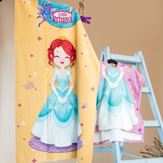 Carmel Children's Beach Towel Doubleface Princess 70x140cm