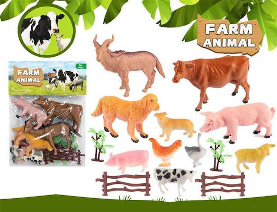 Set Figurine Animale De Fermă 14 Bucăți 026-41e 917522