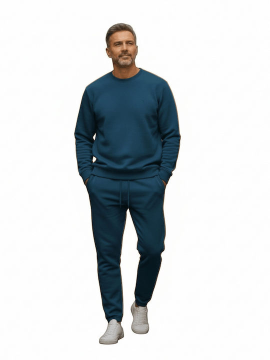 Sweatshirt Petrol Blue