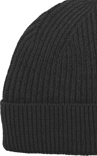 Beanie Unisex Beanie Gestrickt in Schwarz Farbe