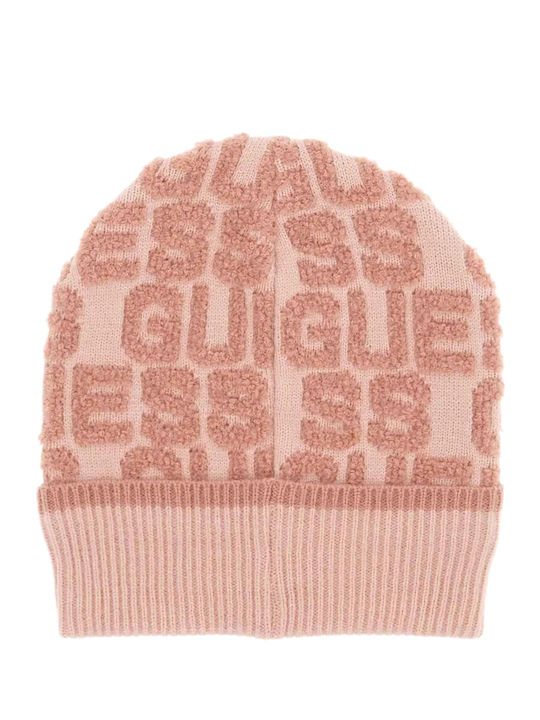 Beanie Beanie Knitted in Pink color