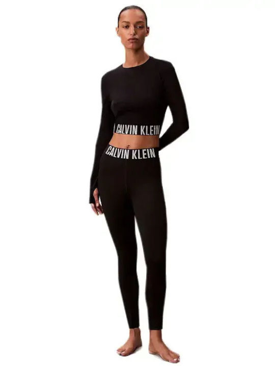 Colanți Calvin Klein Sport Intense Power Negri
