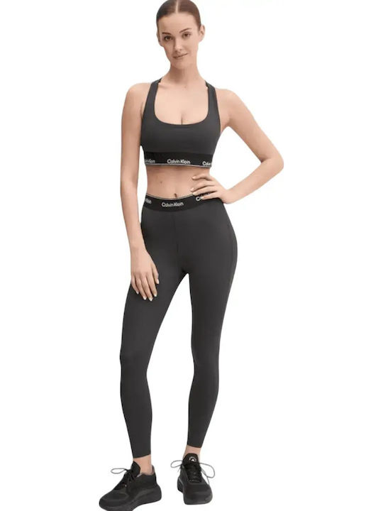 Training Γυναικείο Cropped Κολάν Ψηλόμεσο Black