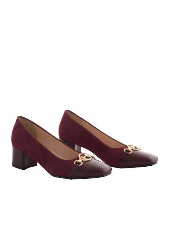 Anatomic Leather Burgundy Low Heels