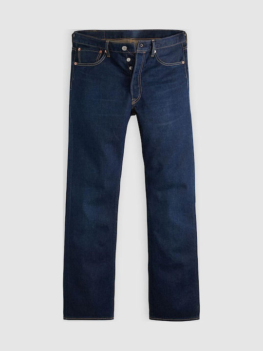 501® Original Ανδρικό Παντελόνι Τζιν με Regular Εφαρμογή Dark Wash