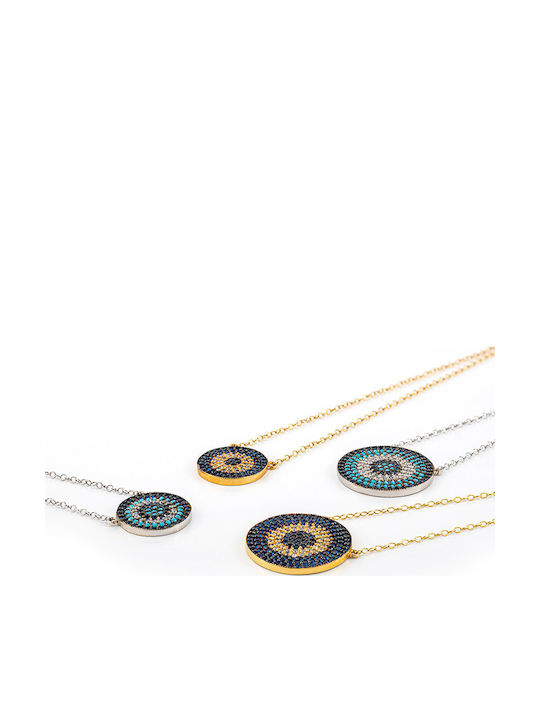 George Art Jewels Necklace Talisman From Gold Plated Silver George Art Jewels Necklace Talisman From Gold Plated Silver