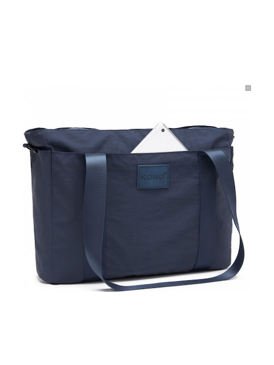 Γυναικεία Τσάντα Tote Χειρός Navy Μπλε