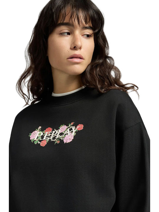 Women's Sweatshirt Jacket Black
