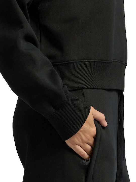 Women's Sweatshirt Jacket Black