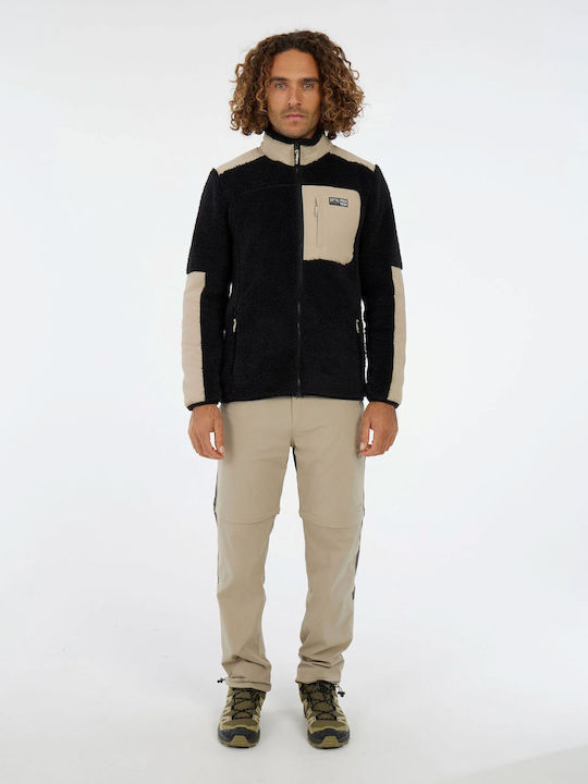 Ανδρική Ζακέτα Fleece True Black