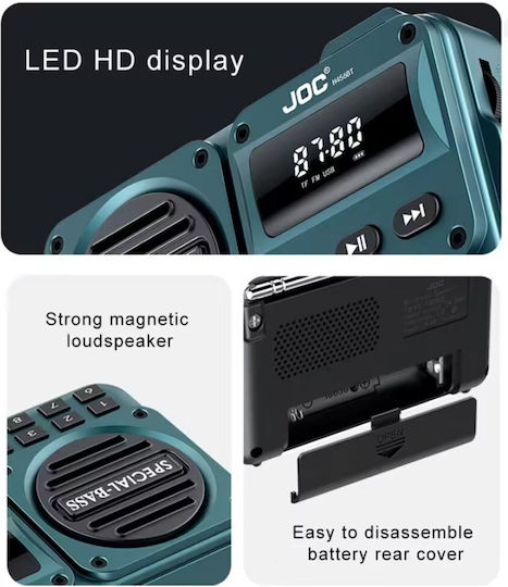 11p-27330 mit Bluetooth und USB Petrol