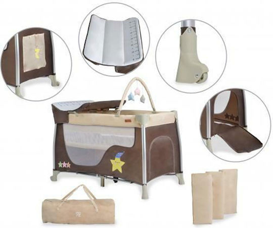 Moni Playpen 2 Levels 68x125cm
