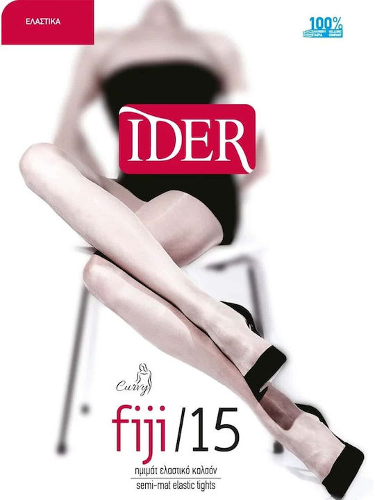 Fiji 15D Women's Pantyhose Sheer 15 Den Melon