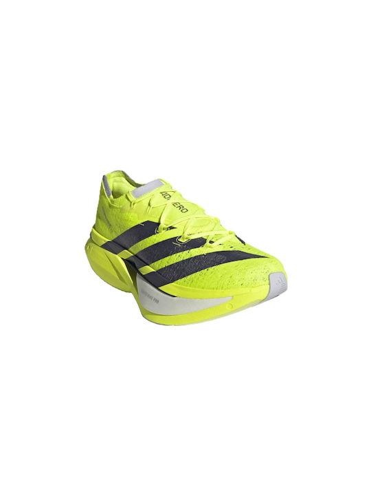 Adizero Prime X3 Strung Sport Shoes Running Solar Yellow