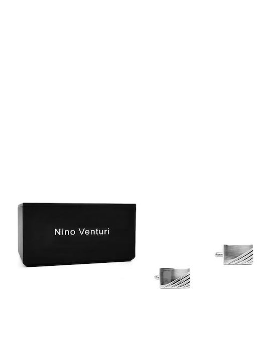 Venturi Μανικετόκουμπα σε Ασημί Χρώμα