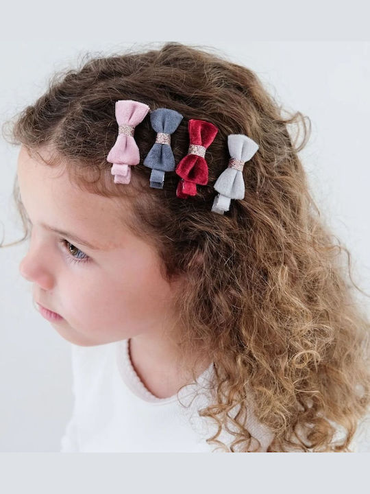 Mimi & Lula Set Kinderhaarklammern mit Haarspange 4Stück