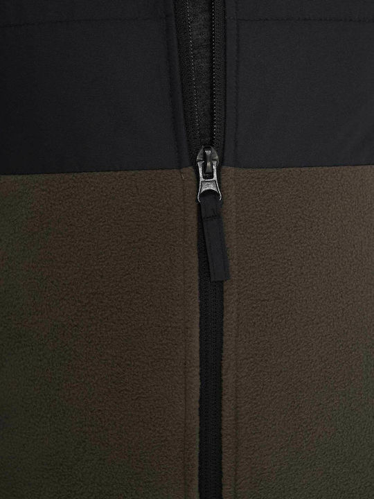Αθλητική Παιδική Ζακέτα Fleece Brown