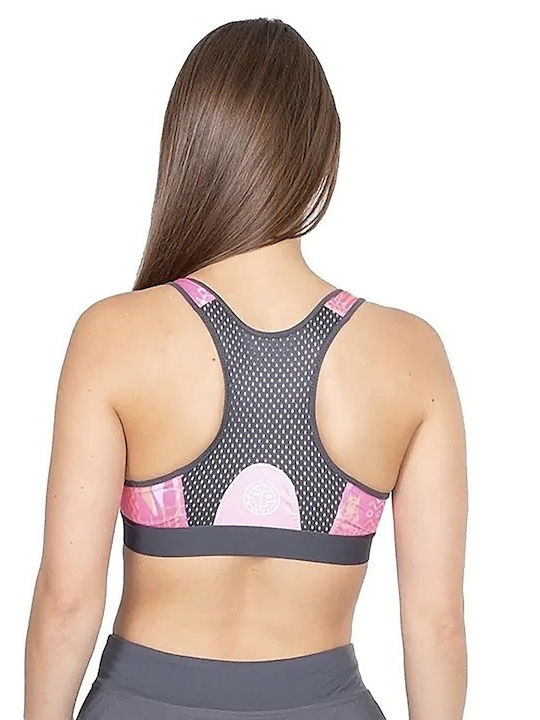 Женско Спортно Сутиен Dark Grey / Pink