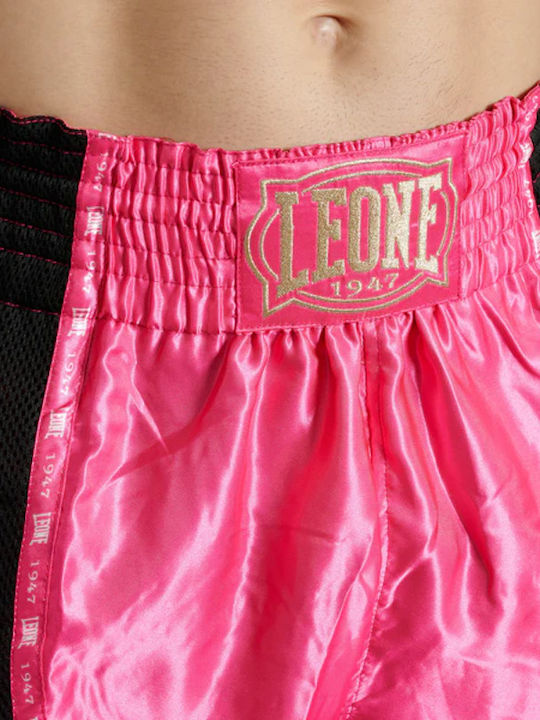 Leone Classic Thai Kick Fight Boxing Shorts Pink