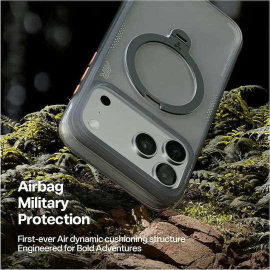 Torras Ostand Back Cover Μαύρο (iPhone 17 Pro Max)