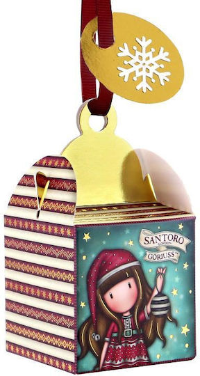 Santoro Merry And Bright Christmas Box for Gift Multicolour