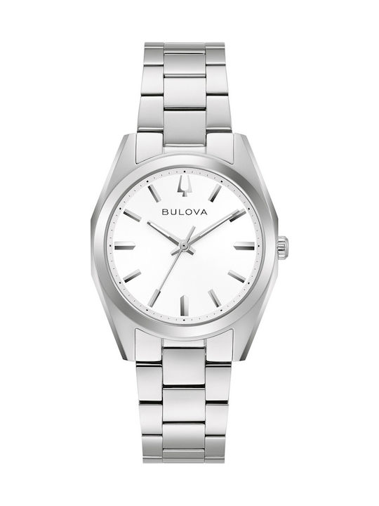 Bulova Ρολόι Μπαταρίας με Μεταλλικό Μπρασελέ Bulova Ρολόι Μπαταρίας με Μεταλλικό Μπρασελέ