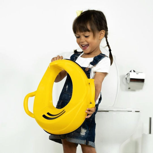 My Carry Potty Παιδικό Κάθισμα Τουαλέτας Κίτρινο με Χειρολαβές