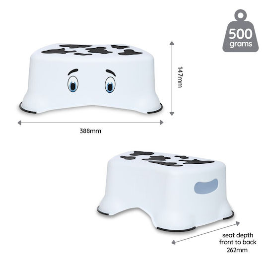 My Carry Potty Single Kids Step Stool White