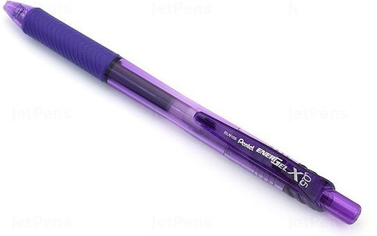 Pentel Energel Химикалка 0.7мм Лилав с Лилав Мастило 12бр