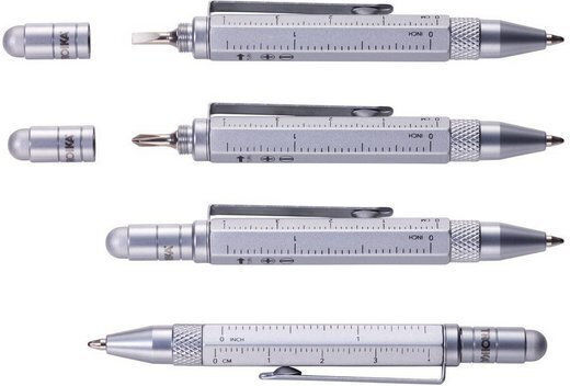 Troika Construction Liliput Ballpoint Pen & Στυλό Ballpoint 4τμχ
