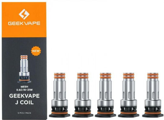 Geek Vape Αντιστάση Ηλεκτρονικών Τσιγάρων 0.6ohm (RDL) 5τμχ