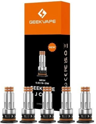 Geek Vape Αντιστάση Ηλεκτρονικών Τσιγάρων 0.6ohm (RDL) 5τμχ
