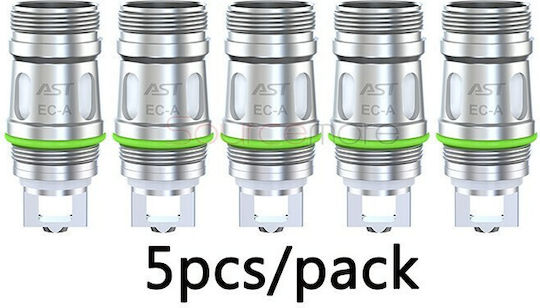 Eleaf EC-A Αντιστάση Ηλεκτρονικών Τσιγάρων 0.15ohm (DL) 5τμχ