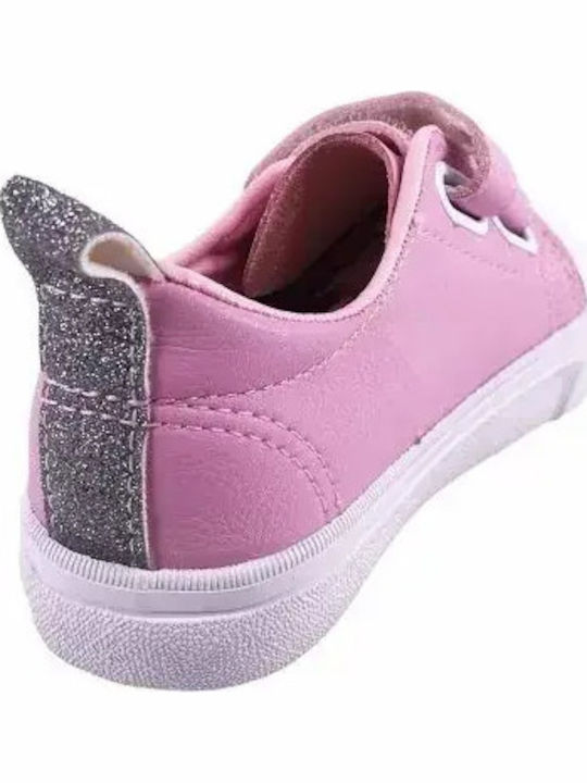 Kinder Sneaker mit Bügel- und Schleifenverschluss Rosa