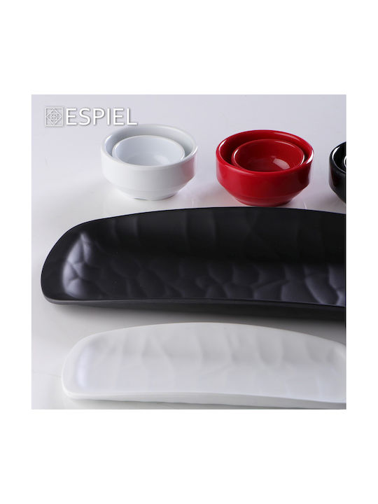 Espiel Dip-Schüssel Rund aus Melamin White mit Durchmesser 6cm