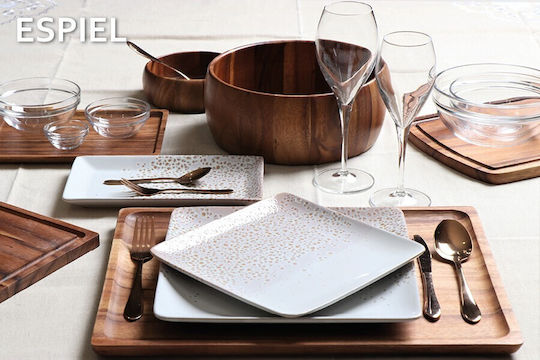 Espiel Chef Bol de Servire Rotund Sticlă Transparent cu Diametru 10.5buc 24buc