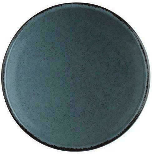 Max Home Mood ColorX Servierschüssel Rund aus Porzellan Blau mit Durchmesser 20cm
