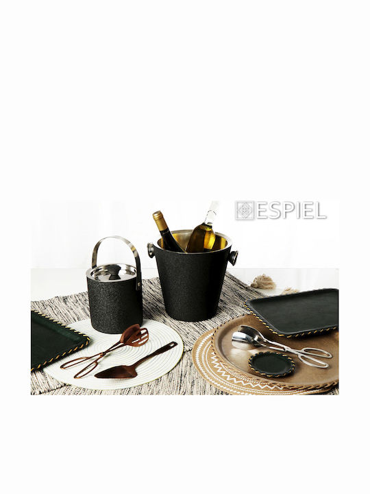 Espiel Kunststoff Rechteckig Serviertablett in Beige Farbe 30x20x1.5cm LTC2030K16-1 1Stück