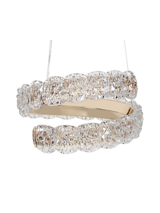 Keskor Pendant Light Gold 30x30x15cm